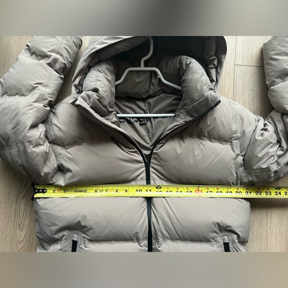 Tna The Super Puff₂O™ Long - Rainstop™ Sz M Modern Taupe - Picture 16 of 17